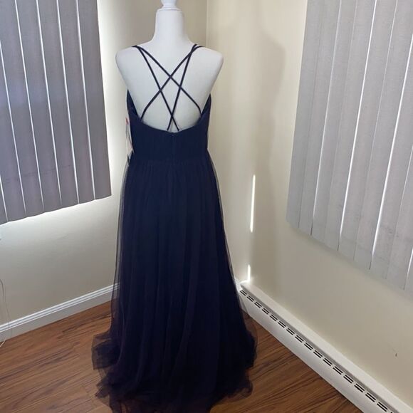 HAYLEY Paige Occasions Style 5706 Plum Nwt - Picture 10 of 15